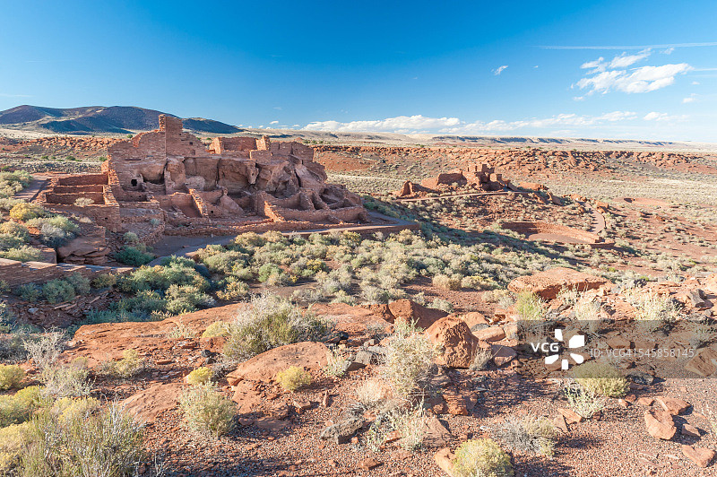 美国亚利桑那州武帕特基国家纪念碑武帕特基遗址图片素材