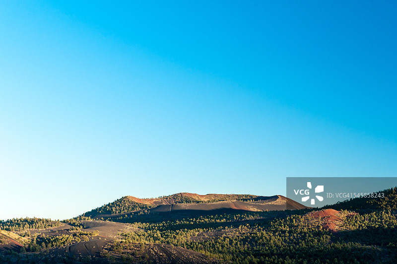 美国亚利桑那州日落火山口图片素材
