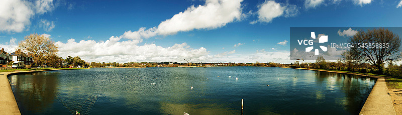 英国英格兰普尔全景图片素材