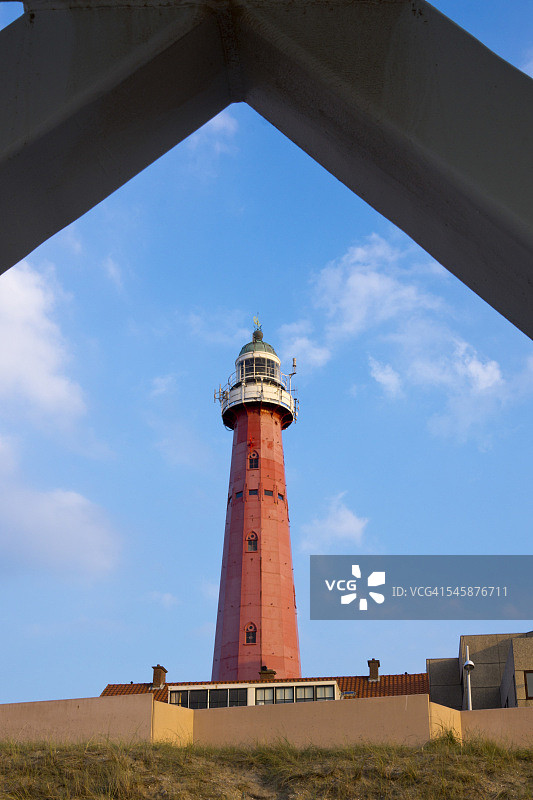 荷兰海牙斯海弗宁恩灯塔图片素材