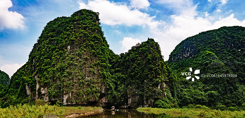 越南宁平三谷图片素材