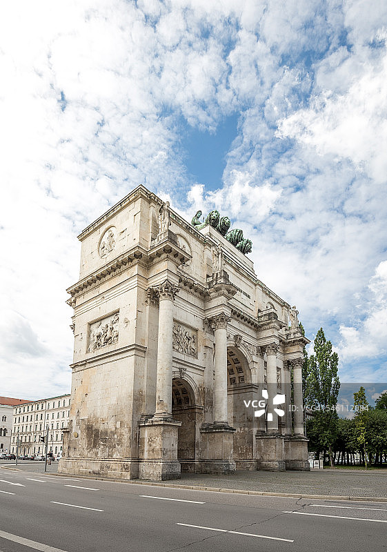 胜利门图片素材