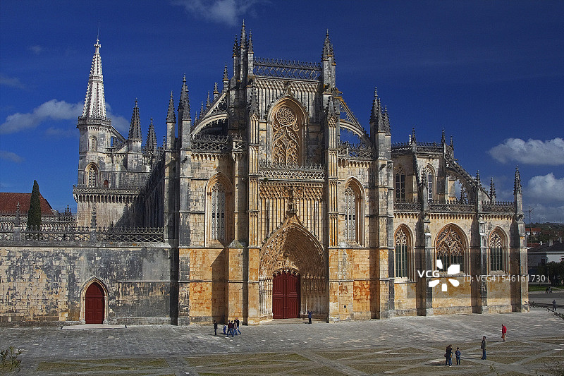 葡萄牙莱里亚巴塔利亚修道院图片素材