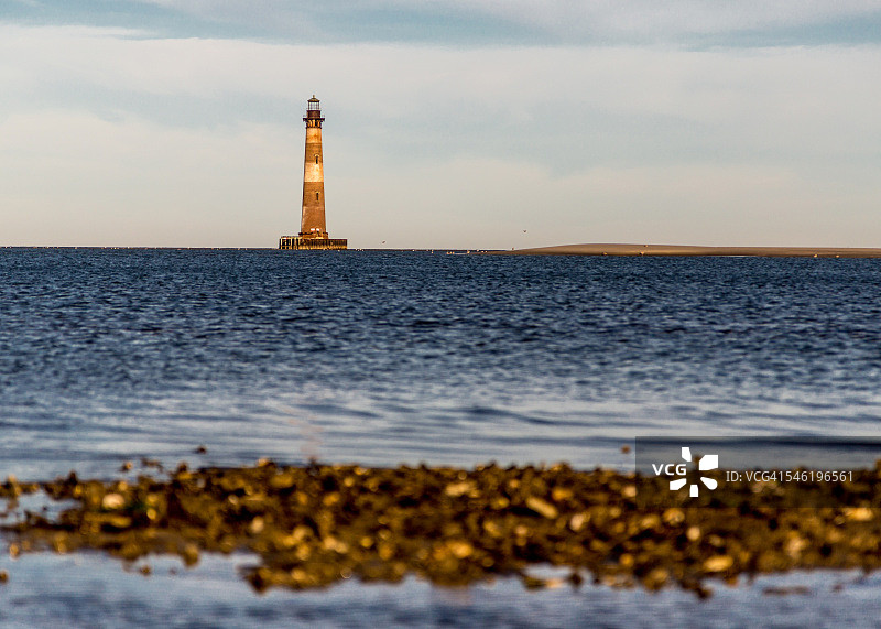 莫里斯岛灯塔图片素材