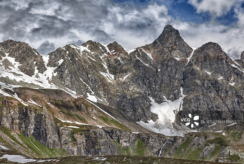 加拿大山景观图片素材