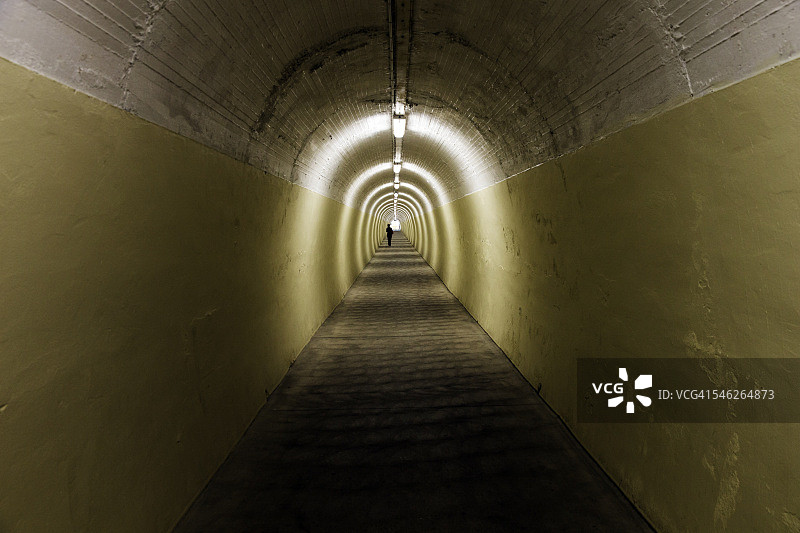 Durie Hill人行隧道图片素材