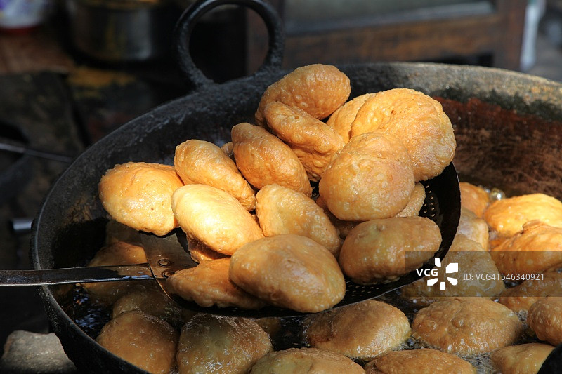 印度街头食品图片素材