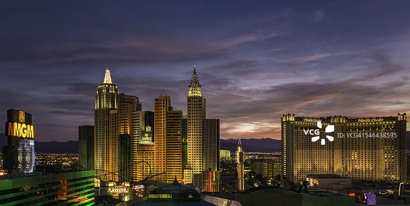 拉斯维加斯之夜图片素材