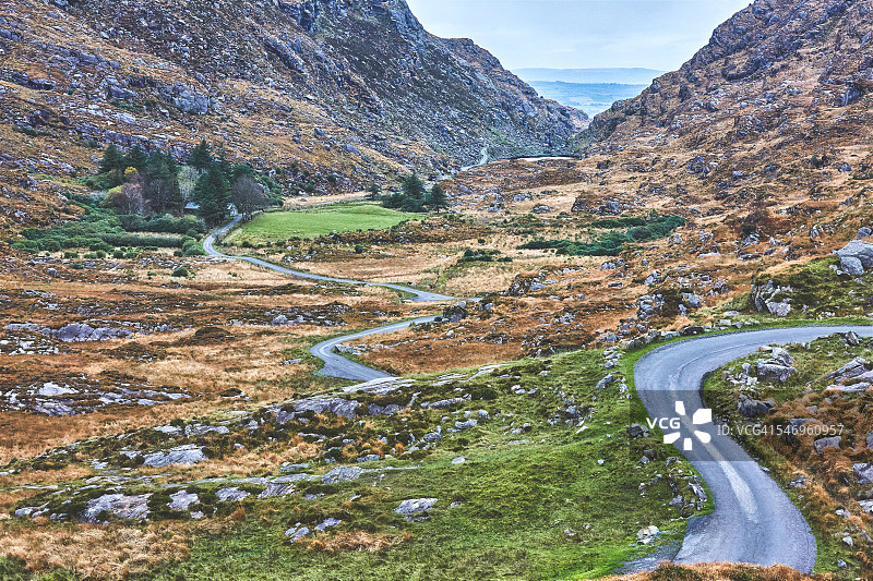 爱尔兰邓洛峡谷图片素材