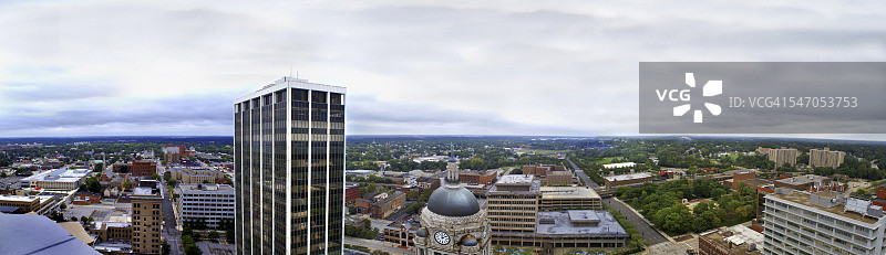 韦恩堡全景鸟瞰图片素材