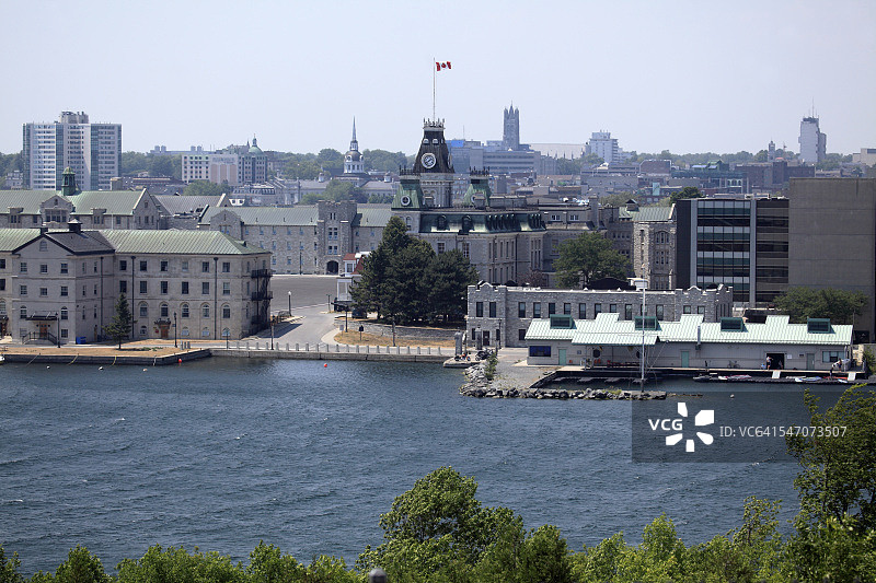 金斯顿城市天际线图片素材