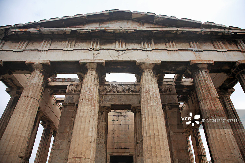 希腊雅典赫菲斯托斯神庙图片素材