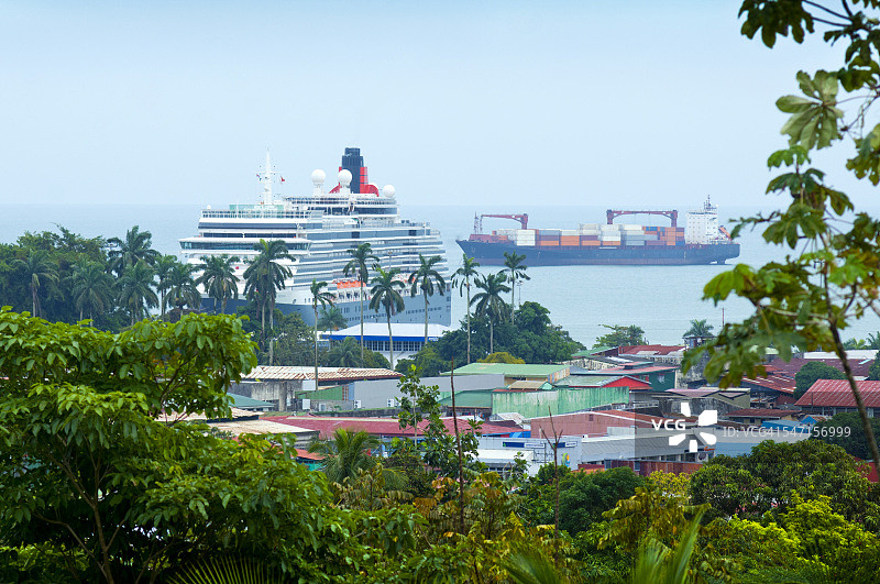 哥斯达黎加利蒙港图片素材