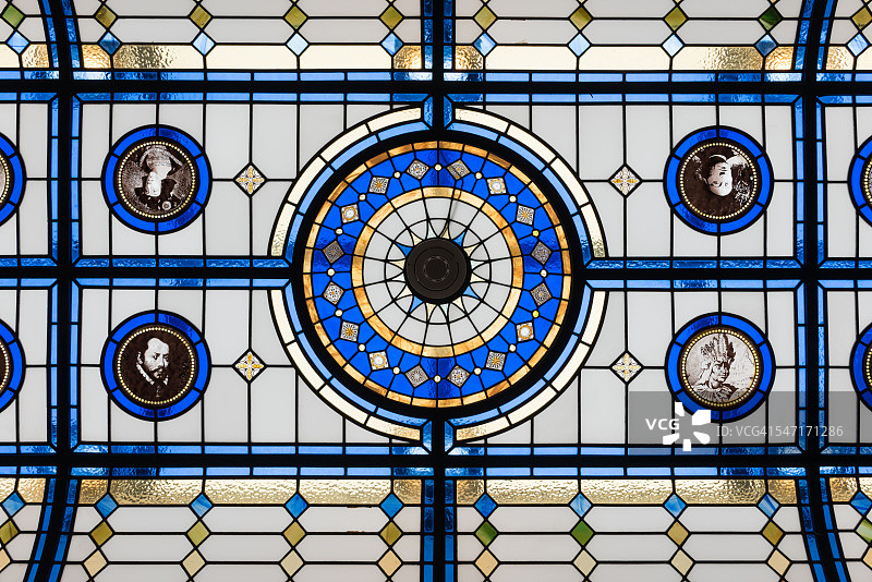 玻璃屋顶艺术图片素材