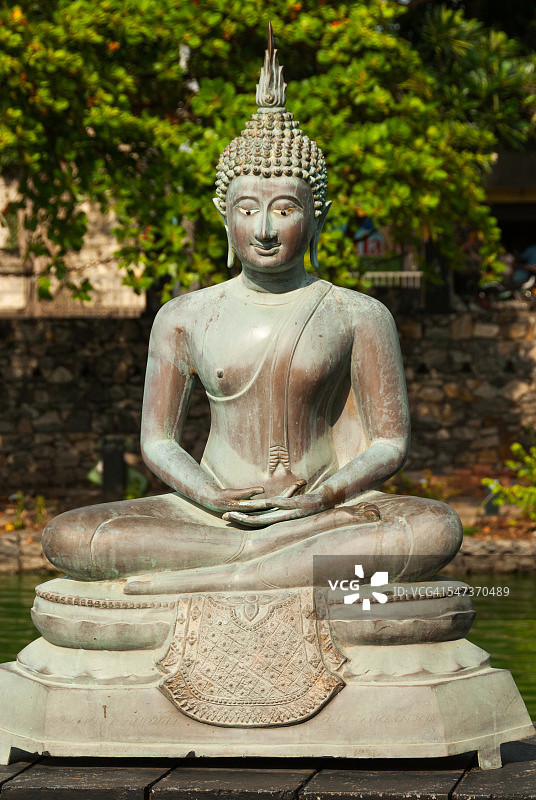 西玛·马拉卡亚寺的佛像图片素材