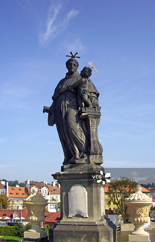 捷克共和国布拉格查理四世桥图片素材