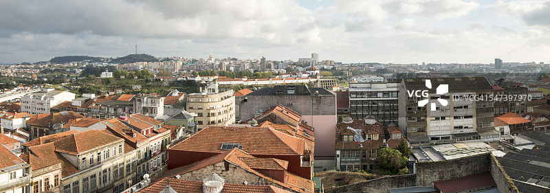 波尔图市全景图片素材
