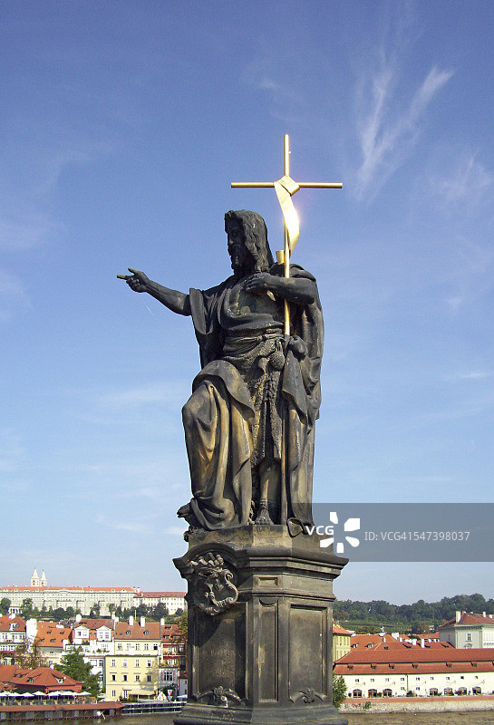 查理四世桥，布拉格，捷克共和国图片素材