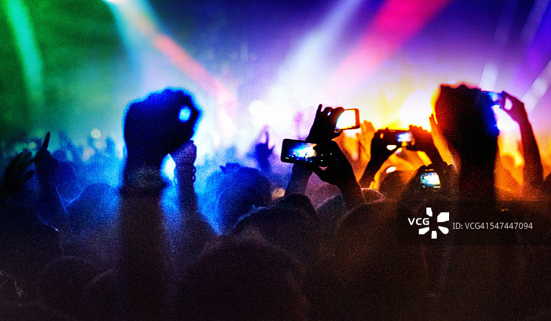 演唱会人群派对图片素材