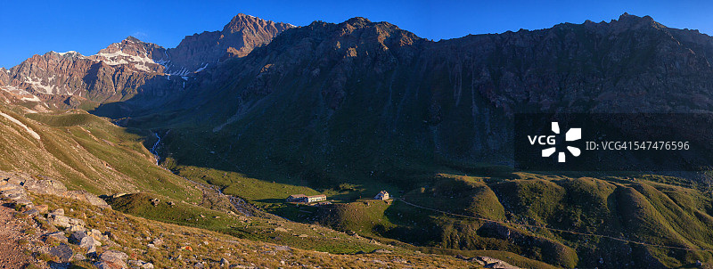 维托里奥·塞拉避难所山景图片素材