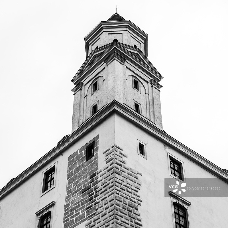 布拉迪斯拉发城堡一角图片素材