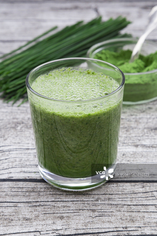 小麦草冰沙图片素材