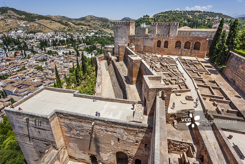 格拉纳达阿尔卡萨瓦武器广场图片素材