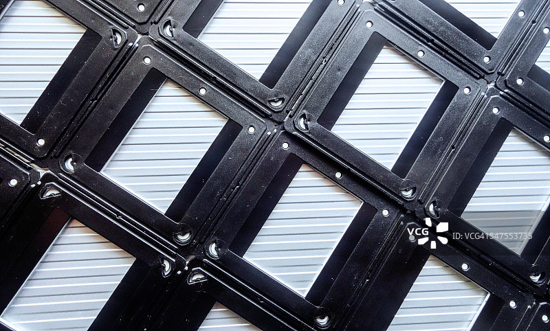 旧式35毫米塑料幻灯片图片素材