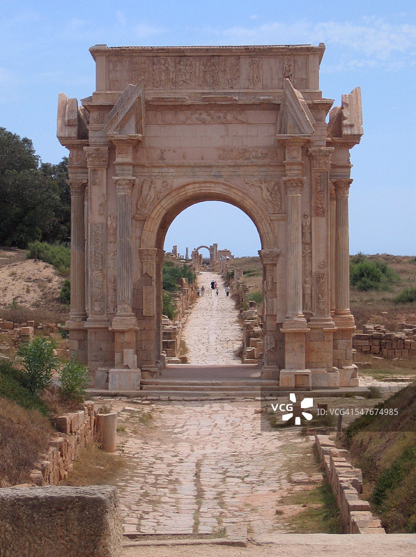 塞普蒂米乌斯·塞维鲁之门图片素材
