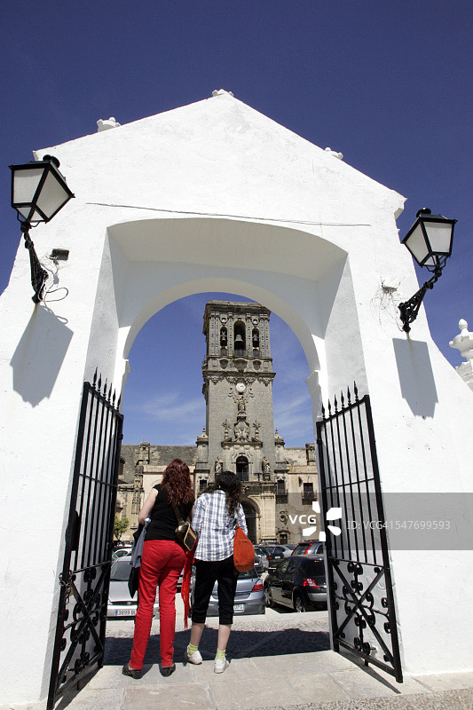 西班牙圣玛丽亚·德拉阿松西翁教堂图片素材