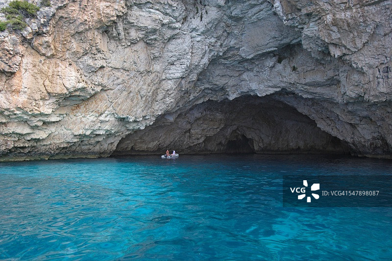 西海岸的洞穴图片素材