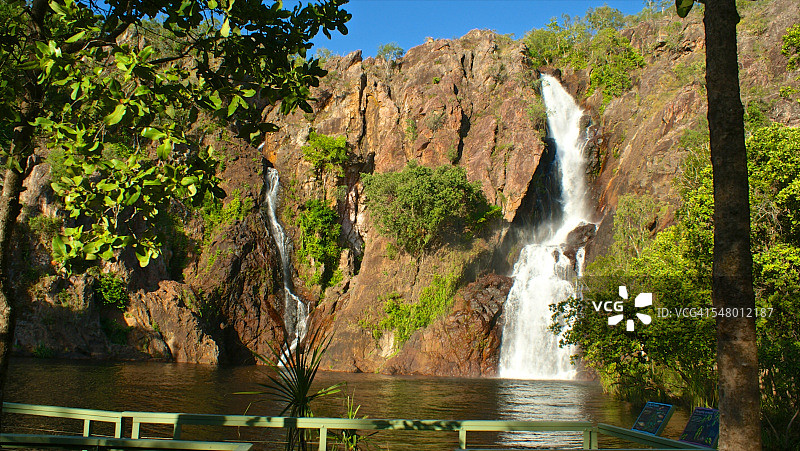 澳大利亚北领地旺吉瀑布图片素材