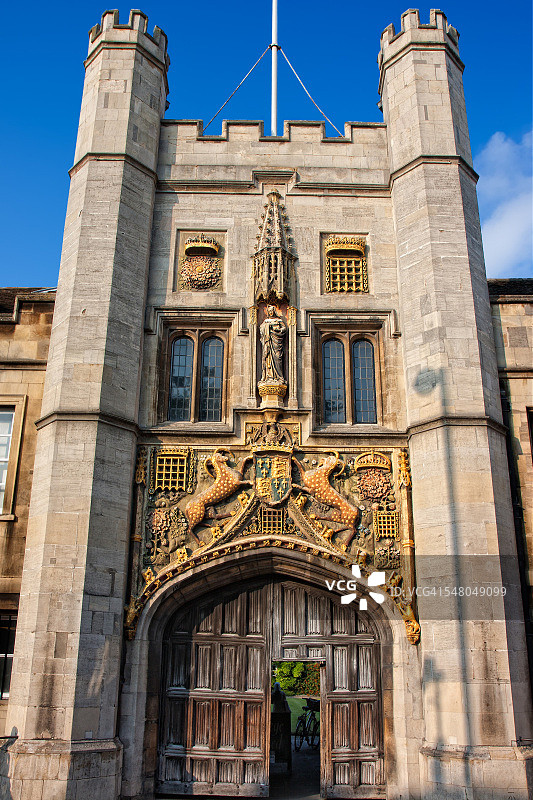 圣约翰学院主入口图片素材