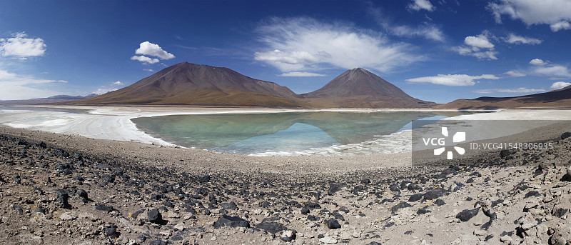玻利维亚Laguna Verde火山图片素材