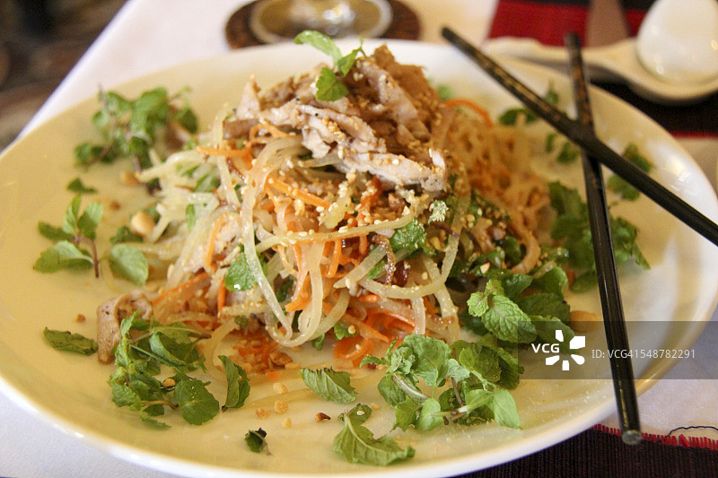 越南菜肴图片素材