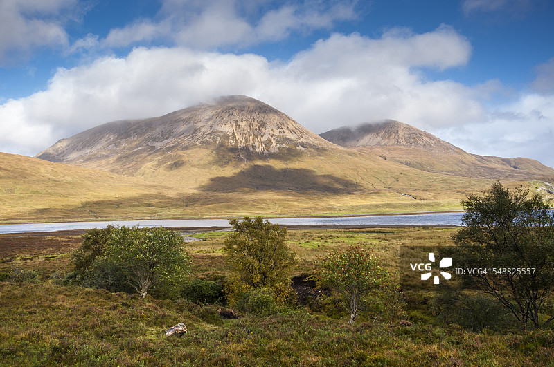 斯凯岛红丘陵图片素材