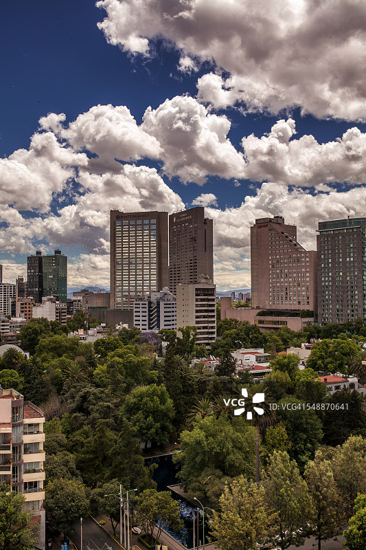 墨西哥城波兰科区酒店景观图片素材