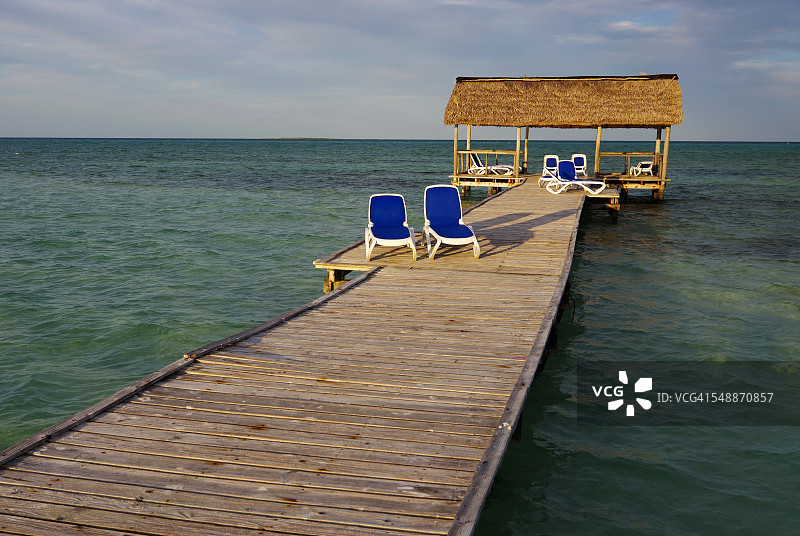 吉列尔莫礁的天堂意境图片素材