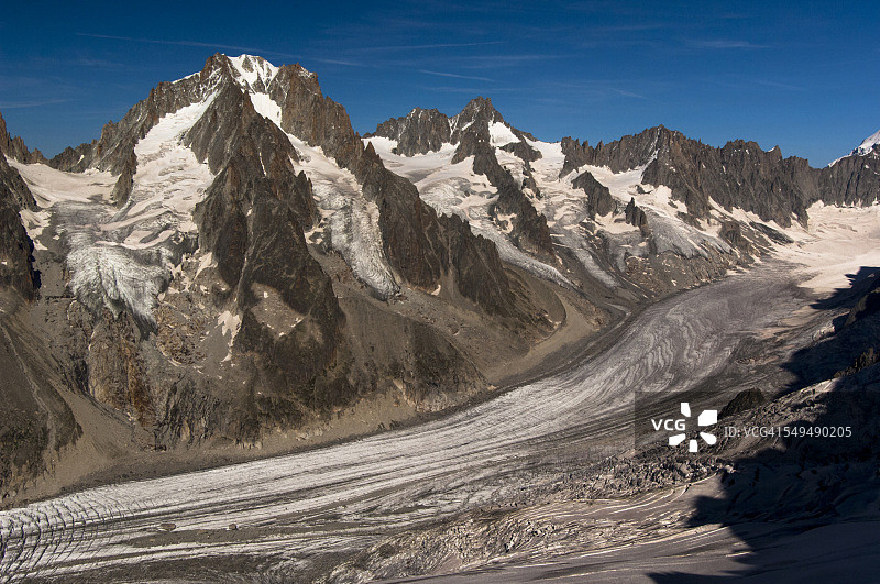冰川融化图片素材