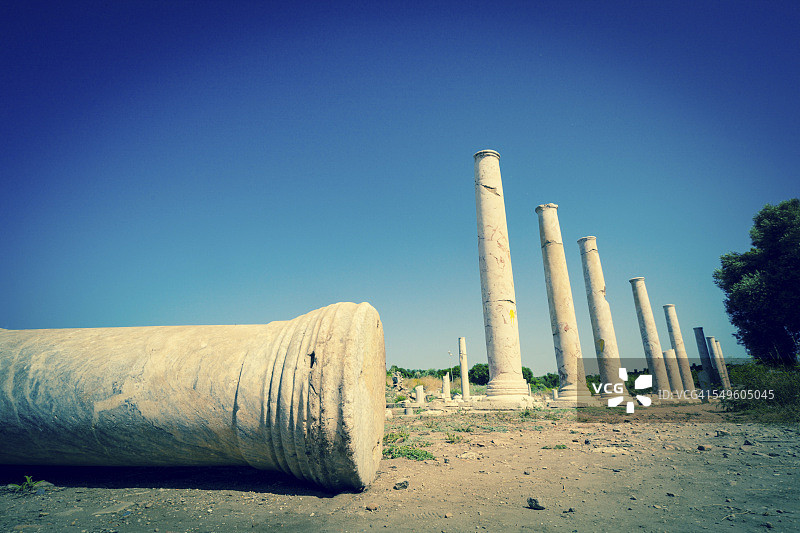 土耳其锡德的考古遗址图片素材