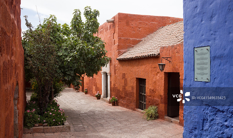 阿雷基帕圣卡塔利娜修道院，秘鲁图片素材