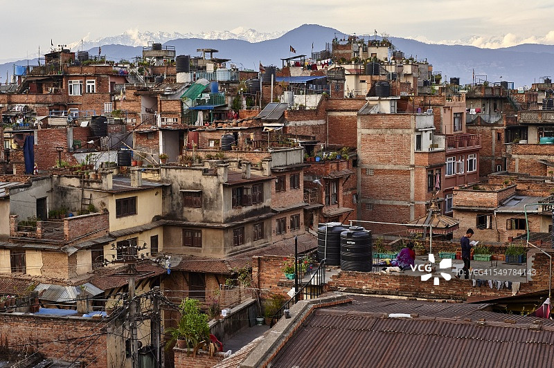 尼泊尔帕坦老城图片素材