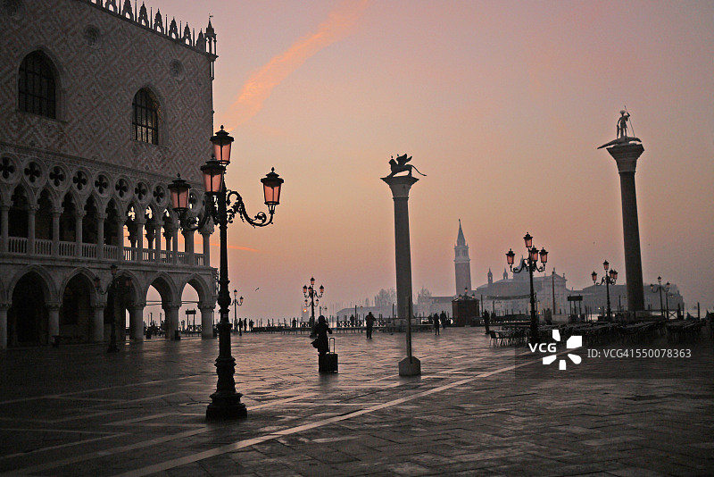 威尼斯黎明图片素材