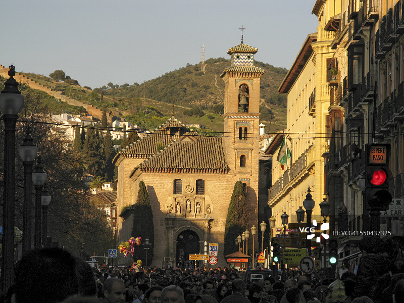 耶稣受难日游行图片素材