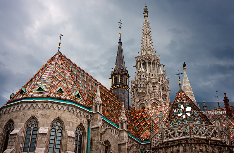 马加什教堂图片素材