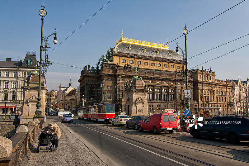 布拉格剧院图片素材