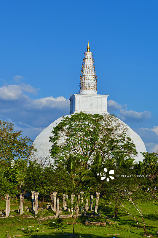 斯里兰卡阿努拉德普勒鲁万维利萨亚佛塔图片素材