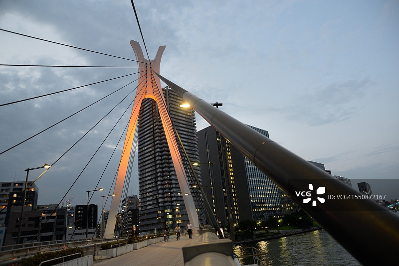 斜拉桥图片素材