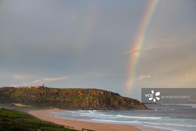 悉尼棕榈滩图片素材