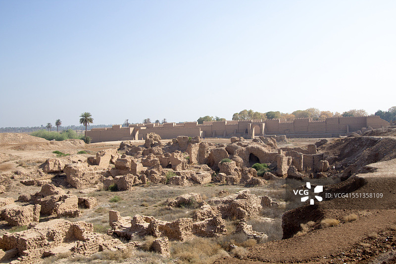 巴比伦古城图片素材